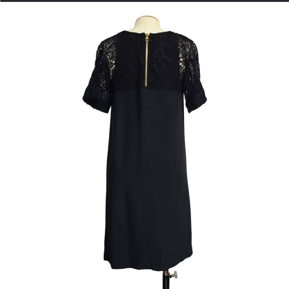 Louis Vuitton Dress Black Monogram Lace Size 38 - Picture 10 of 11